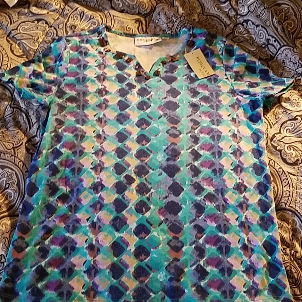 Rebecca Malone PS Top Mermaid Colors